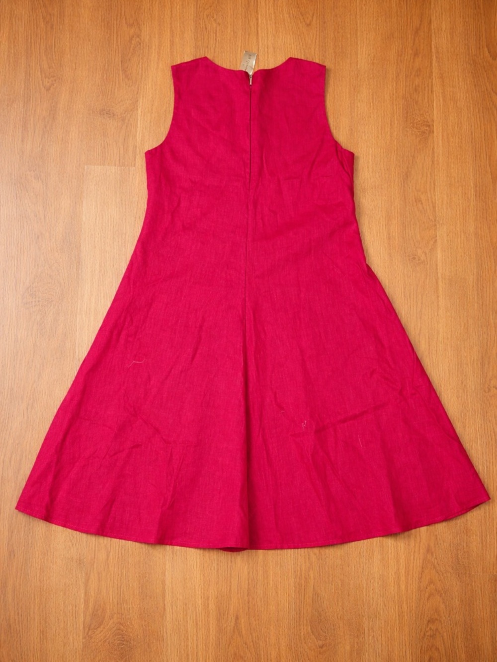NWT Philosophy Linen Sleeveless Pink dress Size Large Shift - Picture 3 of 5